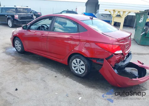 2017 Hyundai Accent Se from USA, damaged, VIN KMHCT4AE5HU376084